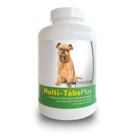 Healthy Breeds Brussels Griffon Multi-Tabs Plus Chewable Tablets, 180PK 840235139900